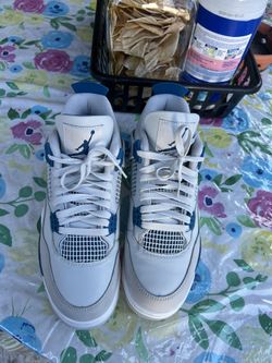 Jordan 4 Military blue