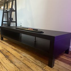 IKEA Black Tv Stand 60 Inch Length