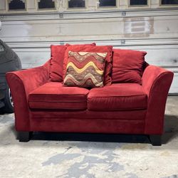 red couch