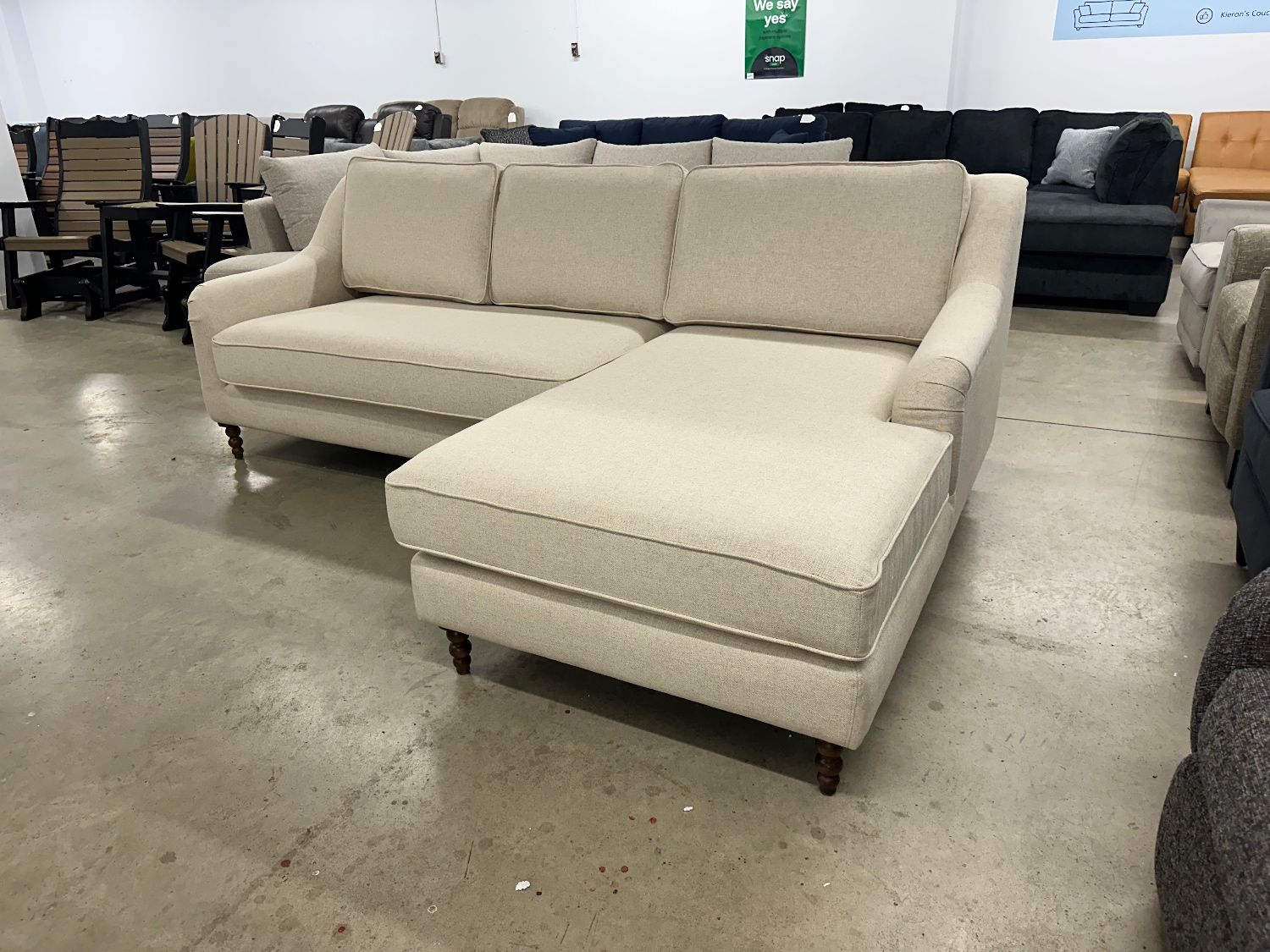 Interior Define Sectional - Delivery and Financing Available