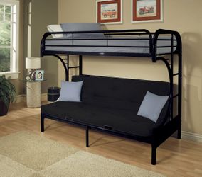 ON SALE‼️ Twin/Futon Bunk Bed (3 colors)