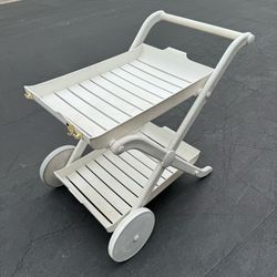 Vintage IKEA Outdoor/Indoor Plastic Foldable Serving Cart
