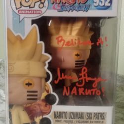 Maile Flanagan Signature (English Dub Of Naruto)