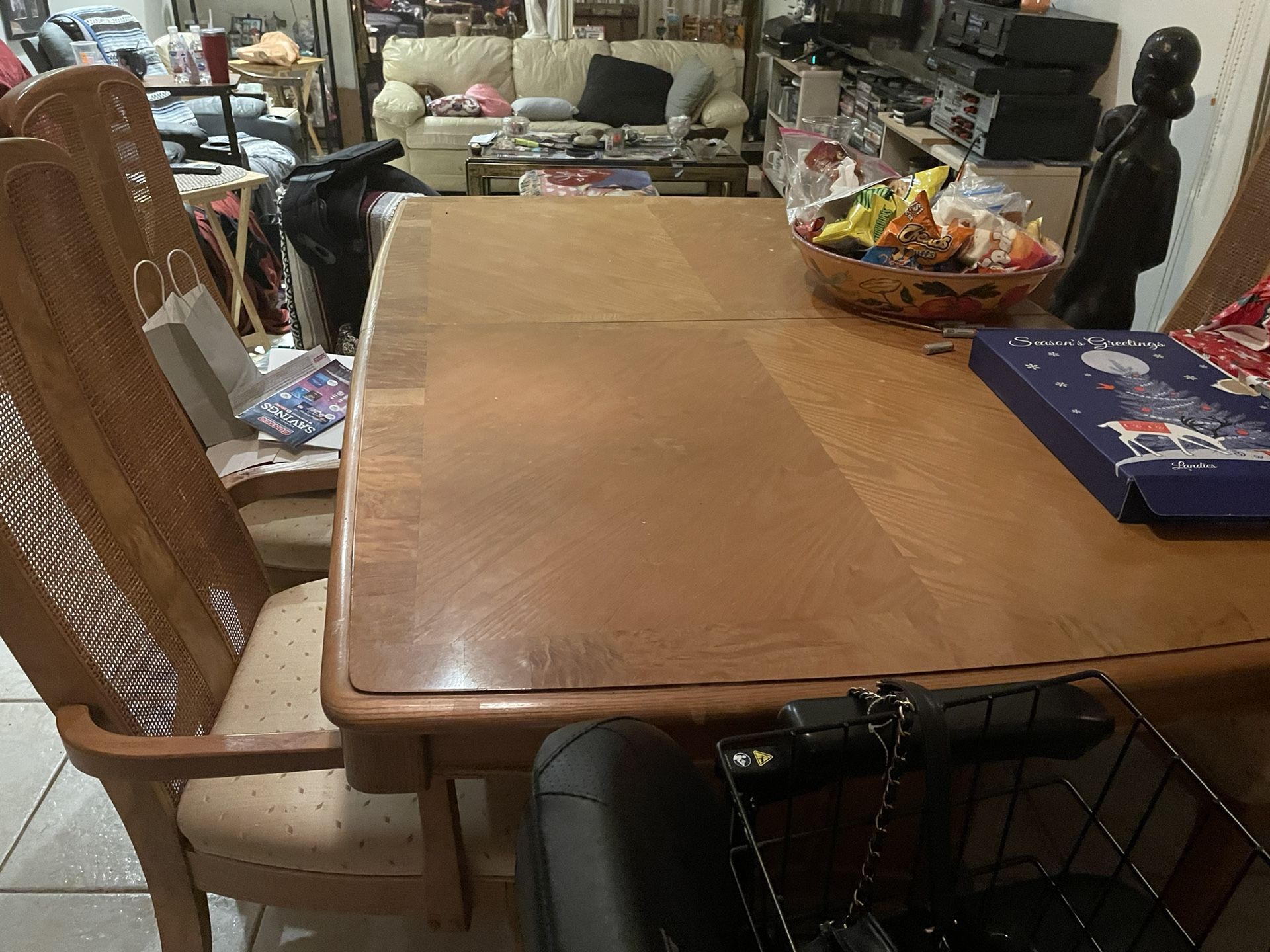 Large Dining Room Table, Wood