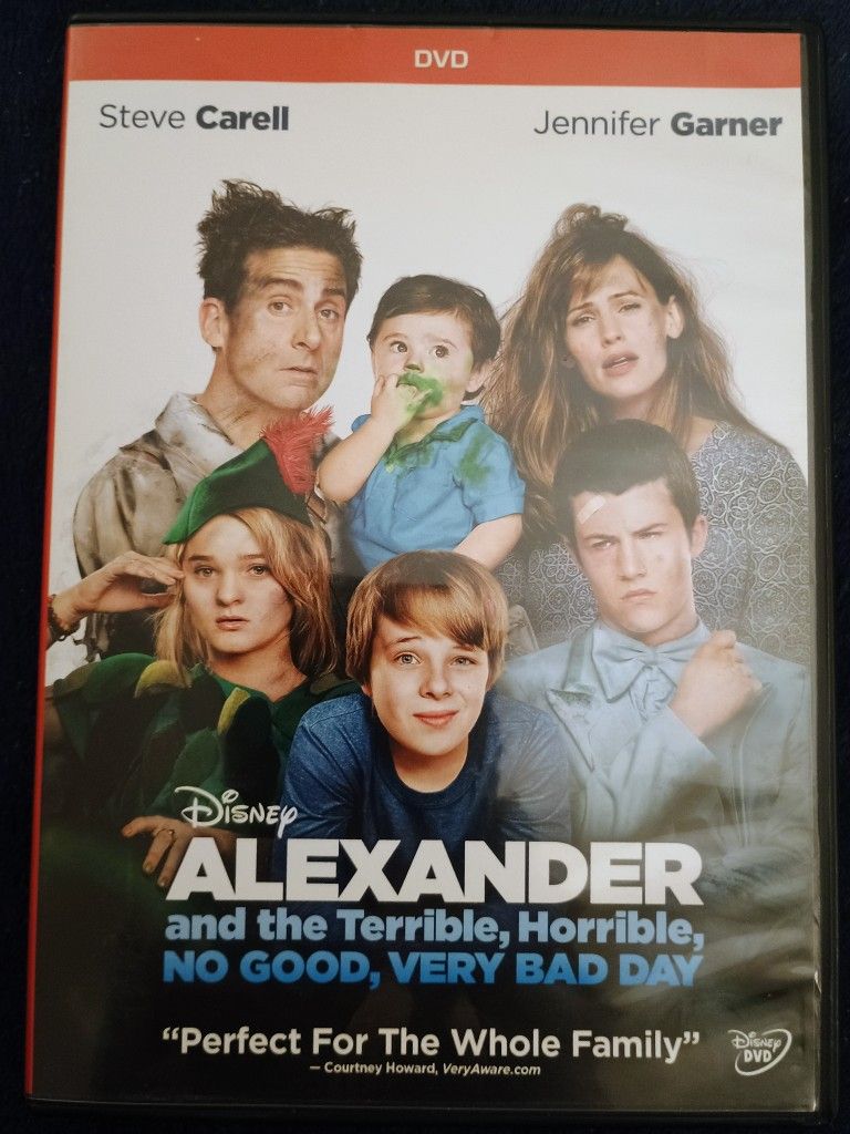 Disney’s ALEXANDER And The Terrible, Horrible, NO GOOD, Very Bad Day (DVD-2014)