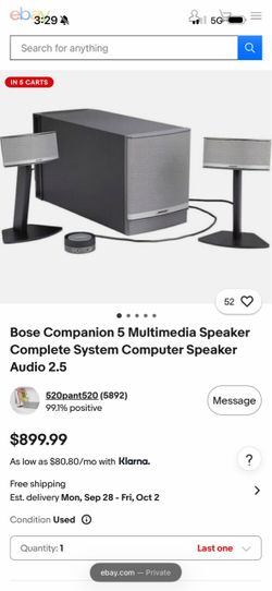 Bose  speaker