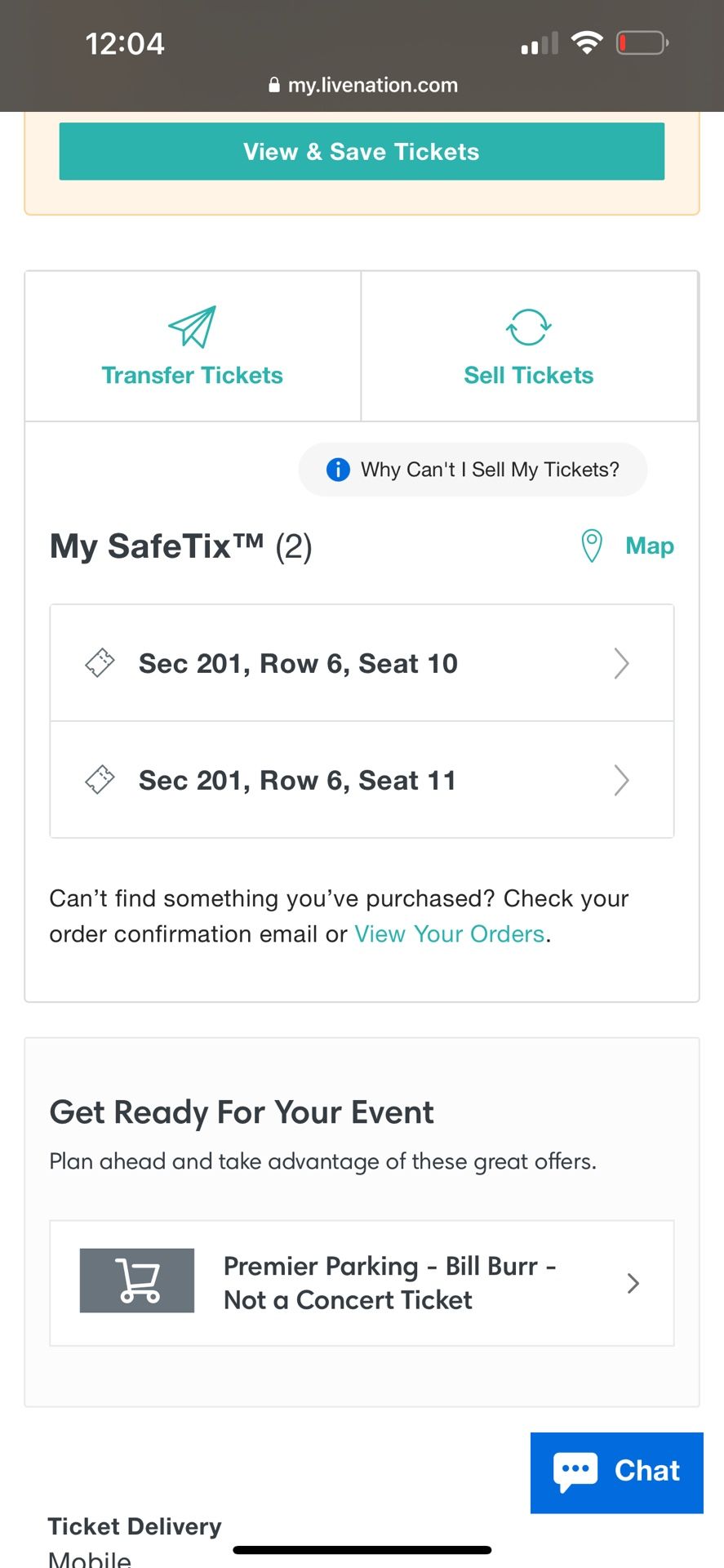 Bill Burr Tickets 4/26/2024 (two Tickets)