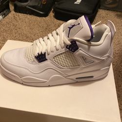 Jordan 4 Retro Metallic Purple