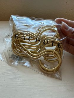 Parachute Gold Shower Curtain Rings