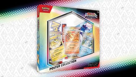 Scarlet & Violet Prismatic Evolutions Poster Collection