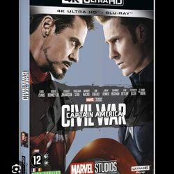 Unopened Marvel's Civil War 4K Dvd