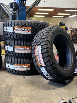 35x12.50r20 Arroyo RT 4 New Tires Installed And Balanced