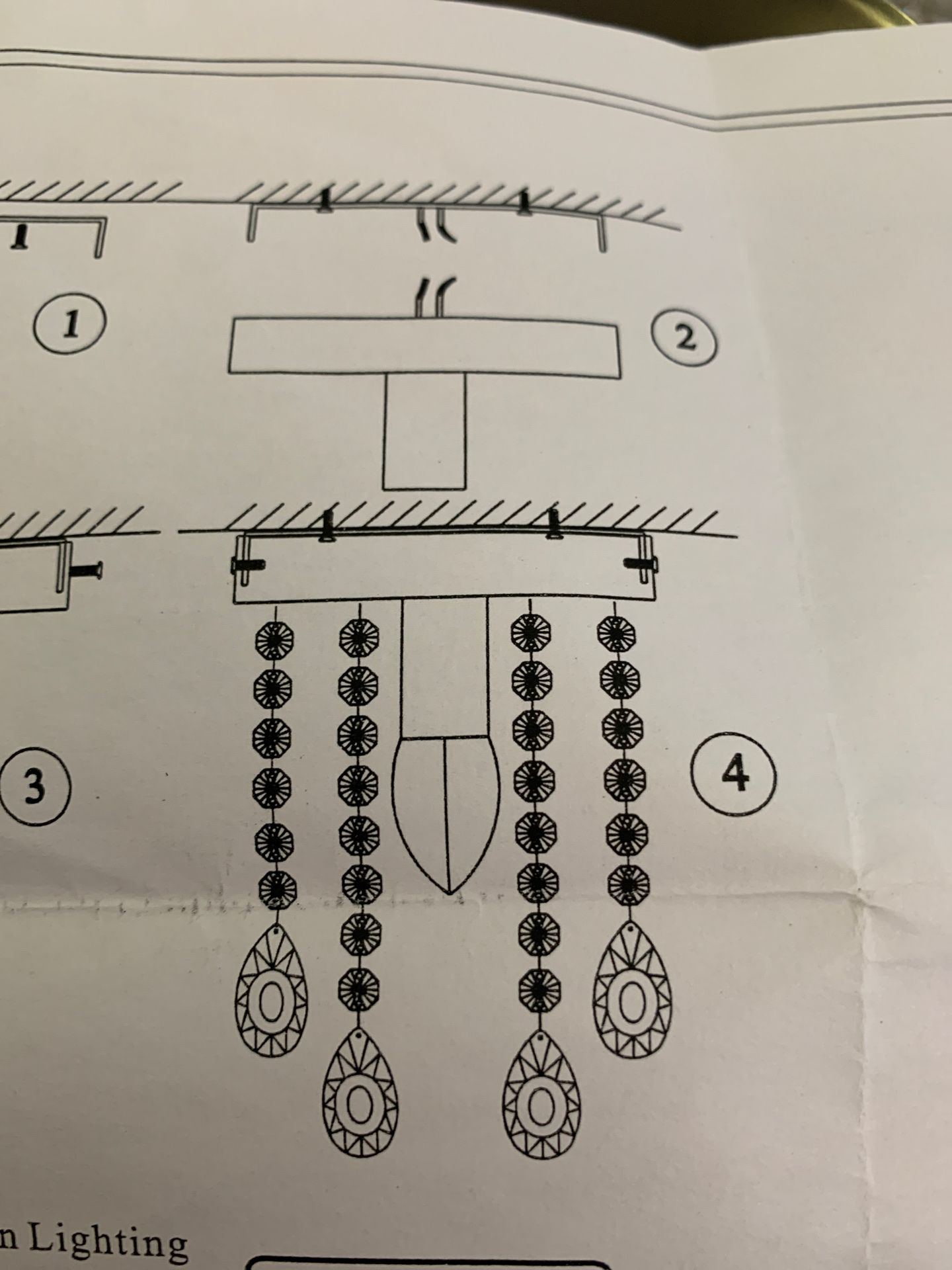 Mini LED Chandelier