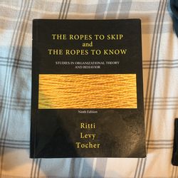 The Ropes To Skip And The Ropes To Know