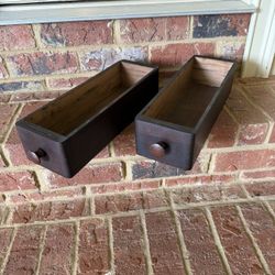 Antique Sewing Machine Drawers