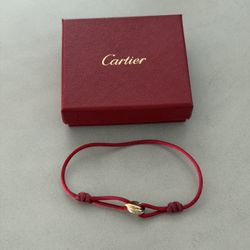 Cartier Trinity Cord Bracelet- 18K Gold