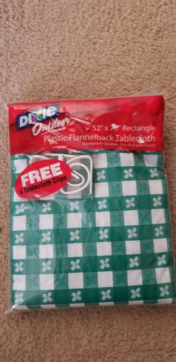 Tablecloths - See Pictures for Sizes. I have 5 of Each One - $5.00 Each