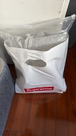 Grey Supreme hoodie