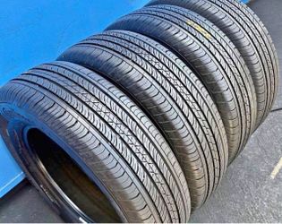 📲☎️ 225/65/17 Continental Set de Tires con 70% de vida las 4