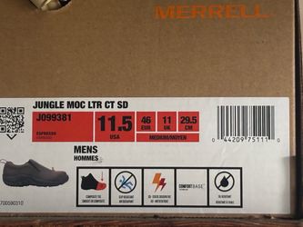 Men's Composite Toe Safety Work Shoes