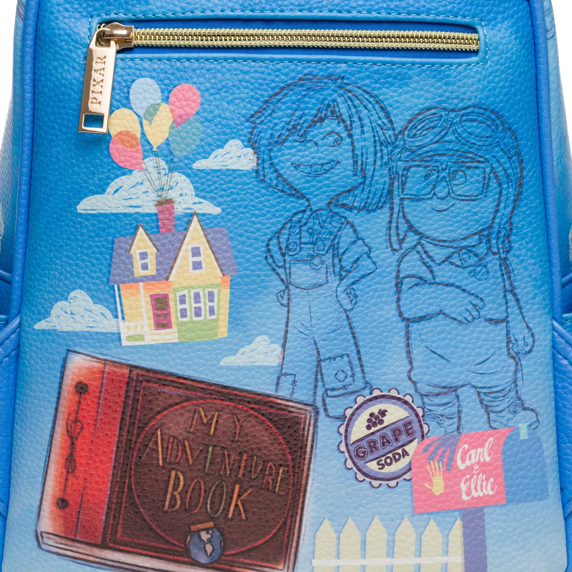 Disney UP Movie Mini Backpack Pixar Small Travel Backpack 