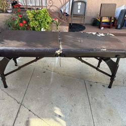 Massage Table In Good Condition With Sheets And Bag For Carrying 