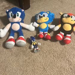 Sonic Plushies 