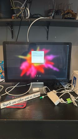 Apple Mini And Monitor