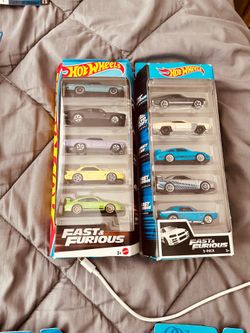 Hot Wheels fast and furious 5 pack