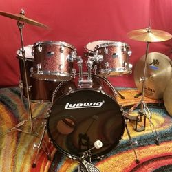 Ludwig Drum Set 5pc Complete Set 
