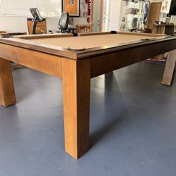 🔥 Modern 8FT Pool Table + Dining Top – Delivered & Professionally Installed 🔥