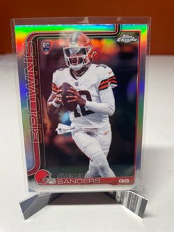 Sheduer sander RC refractor topps chrome