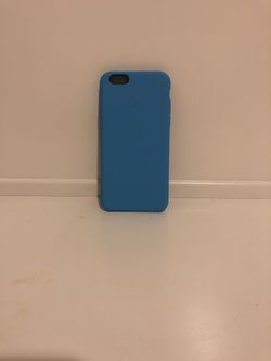 iPhone 6 Silicone Case(Blue )
