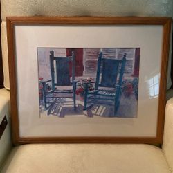 Classic Watercolor Painting Print