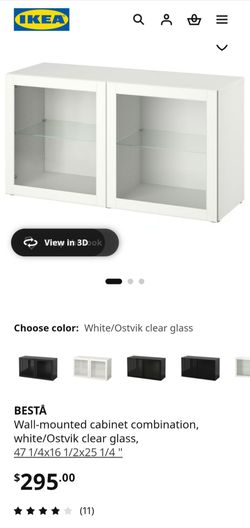 Ikea Besta floating cabinet