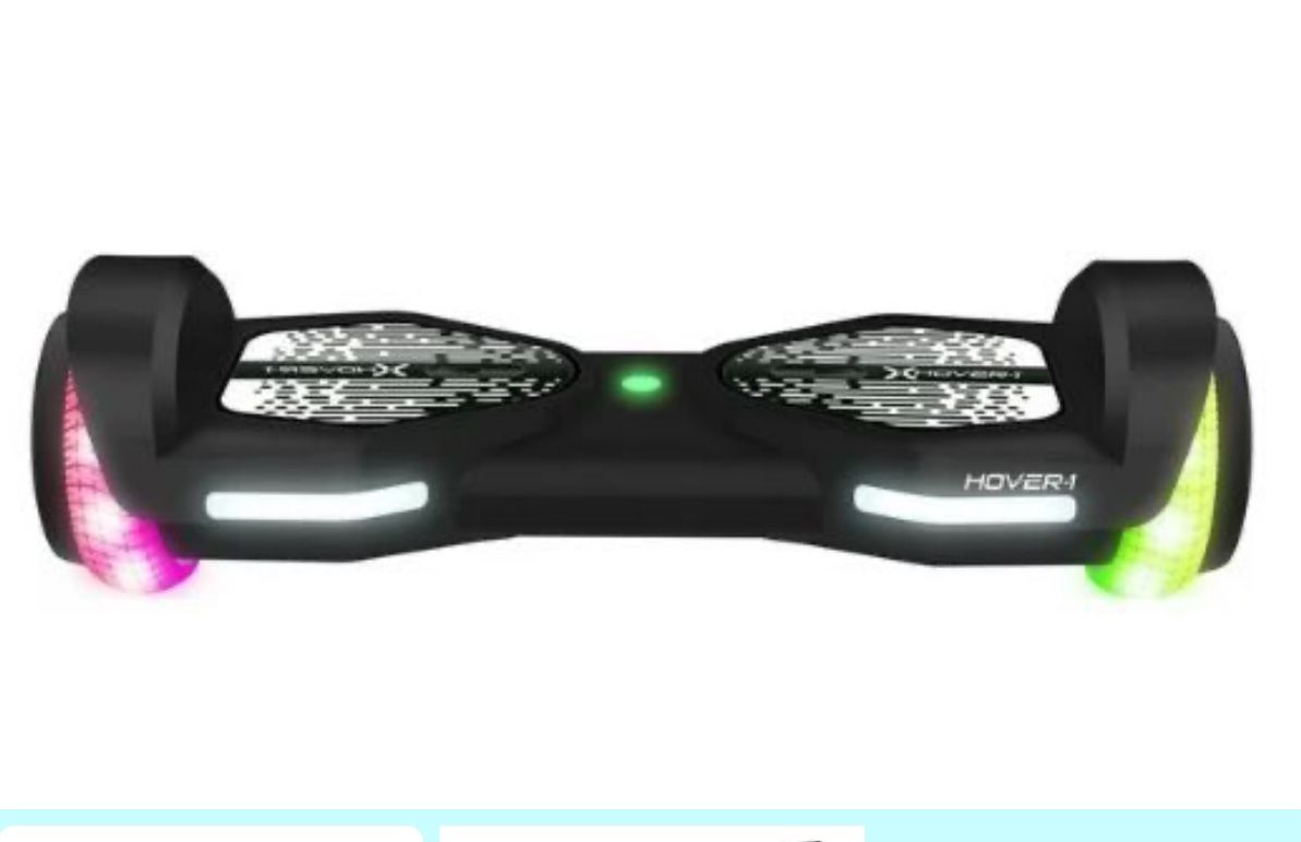 Hover Allstar Hoverboard for Teens, Black, Lightweight