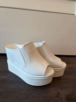 Wedding Platform Heels (US 6 / EU 37 / 235mm) - Worn Once for 1 hr!