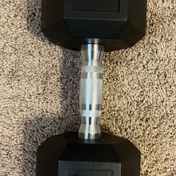 30 Lb CAP Barbell Coated Hex Dumbbell