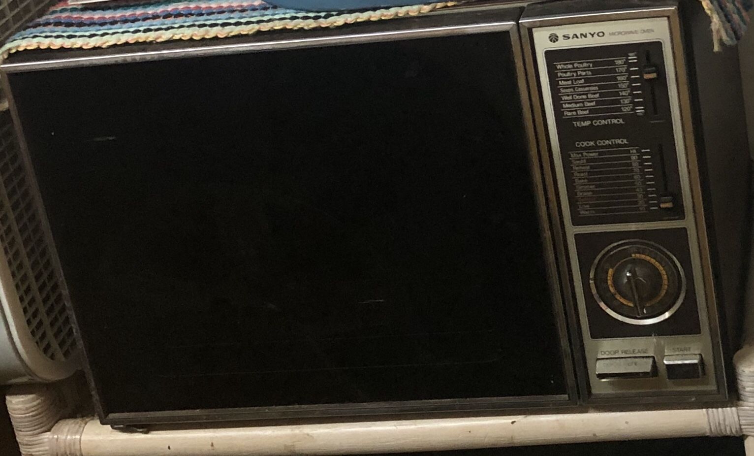 Vintage Sanyo Microwave