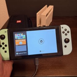 Nintendo Switch Animal Crossing Edition