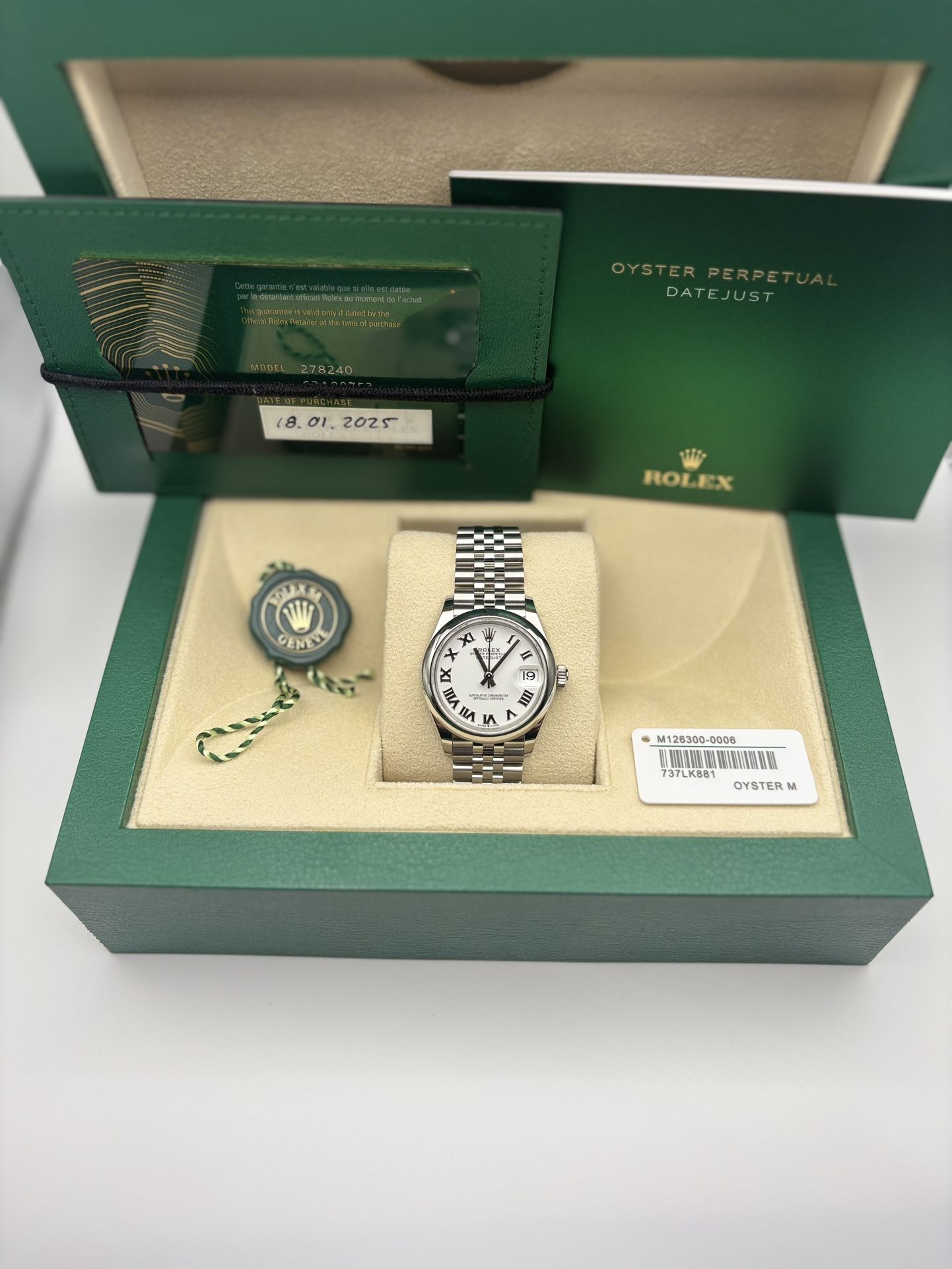 Rolex Datejust Brand New 2025