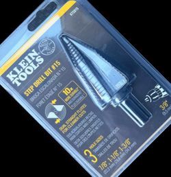 Klein Tools Step Drill Bit #15