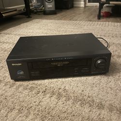 SHARP VC-H982U VCR VHS Player 4-Head Hi-Fi Stereo (No Remote)