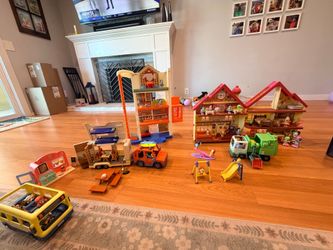 Bluey toys LOT 7 complete Sets