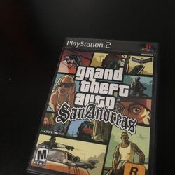 Grand Theft Auto San Andreas For PS2