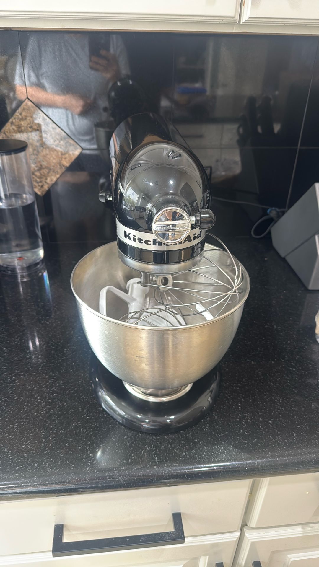 Kitchen Aid Mixer. Black 2 Blades