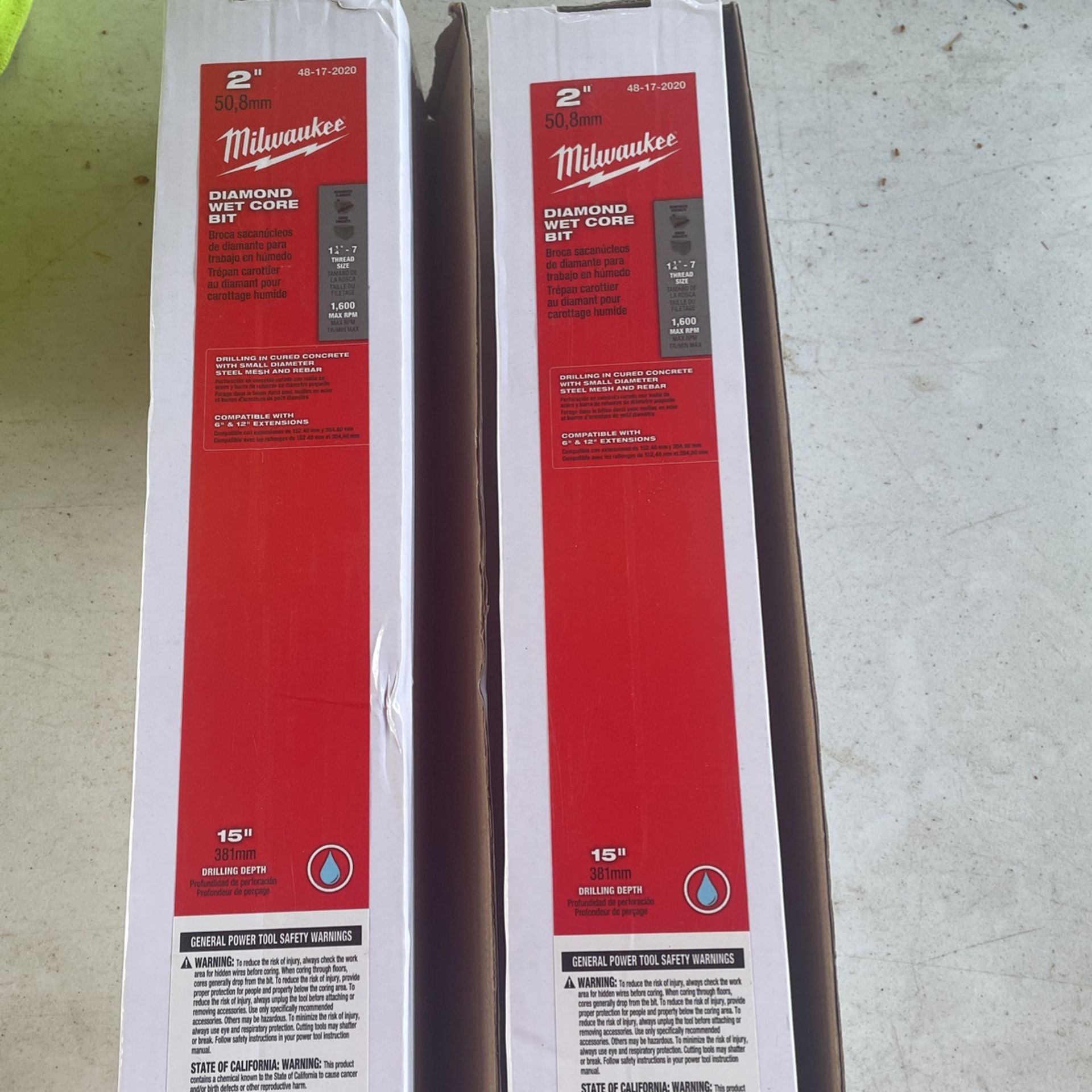 Diamond Wet Core Bit