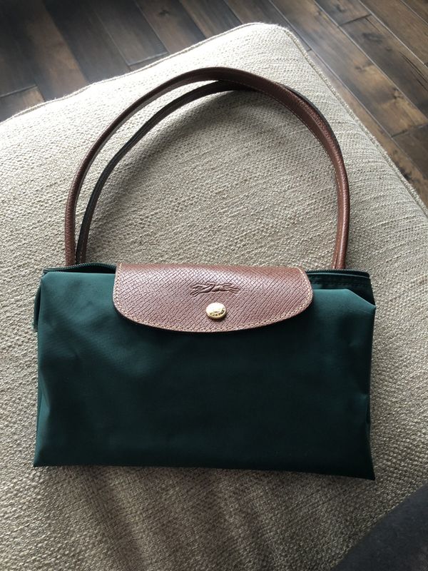 Authentic Large Le Pliage Tote In Nylon Green Longchamp Bag For Sale In Orland Park Il Offerup
