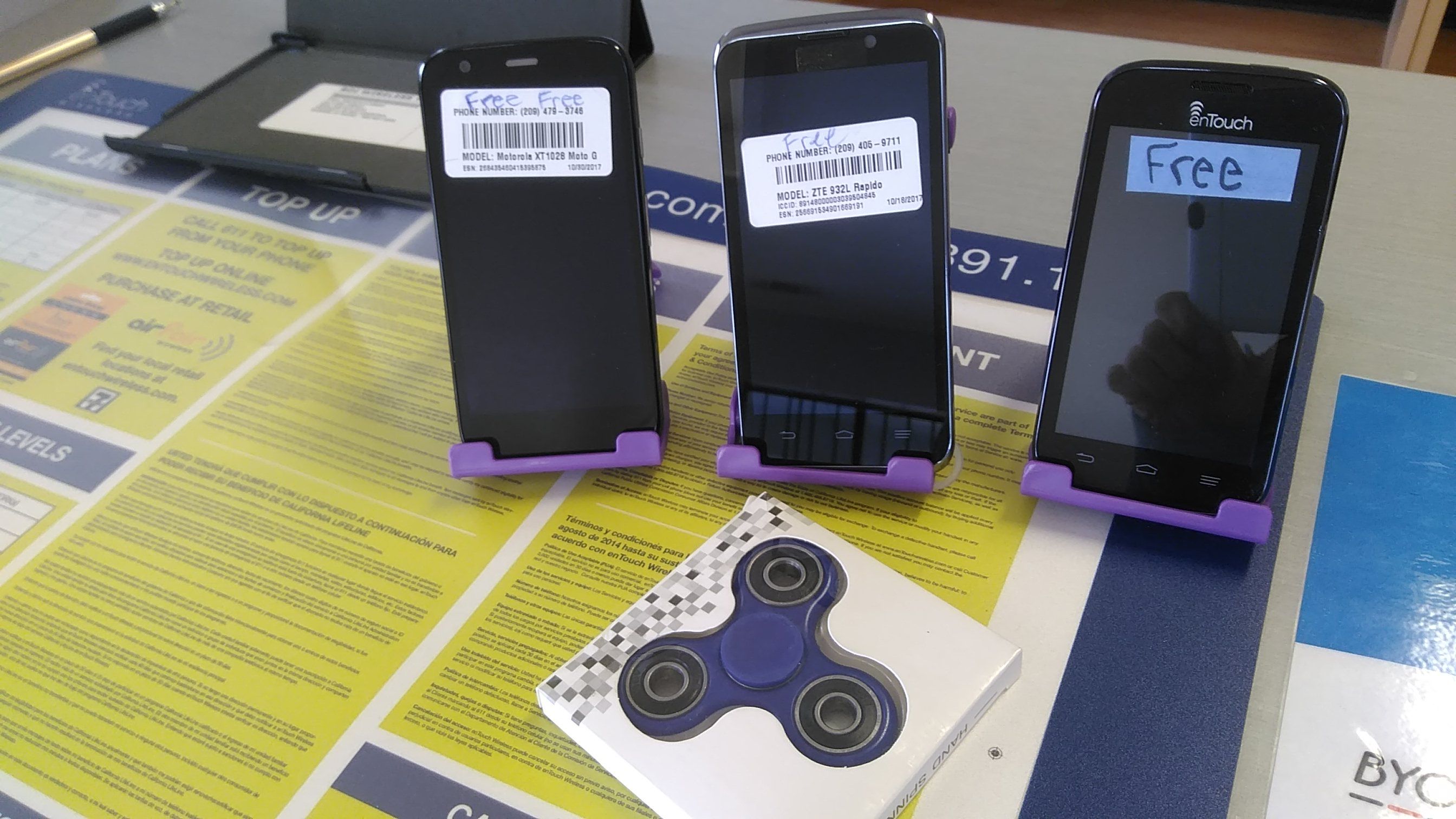 Free Lifeline Phones By ENTOUCH WIRELESS