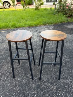 Pair of bar stools